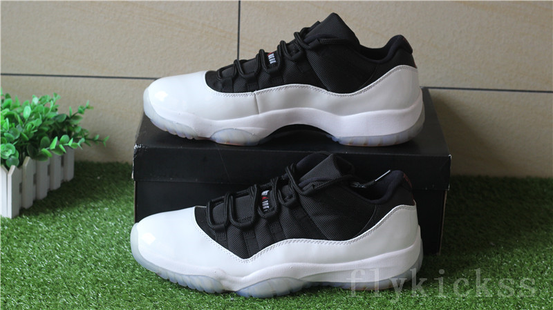 Authentic Air Jordan Retro 11s Tuxedo Low